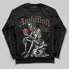A Ma Maniére x Air Jordan 4 “Dark Mocha” DopeSkill Long Sleeve T-Shirt Ambition Graphic Streetwear - Black