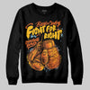 Orange, Black and White Sneakers DopeSkill Sweatshirt Fight For Right Graphic Streetwear - Black