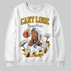 Jordan 5 'Tokyo' DopeSkill Sweatshirt Cant Lose Graphic Streetwear - White
