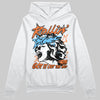 Orange, Black and White Sneakers DopeSkill Hoodie Got It Out The Mud Graphic Streetwear - White