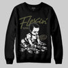 Jordan 3 “Medium Olive” aka “Family Affair” DopeSkill Sweatshirt Flexin' Graphic Streetwear - black