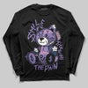 Jordan 11 "Mojave" DopeSkill Long Sleeve T-Shirt Smile Through The Pain Graphic Streetwear - Black