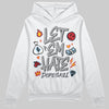 Jordan 5 Retro Wolf Grey (2026) DopeSkill Hoodie Sweatshirt Let 'em Hate Graphic Streetwear - White 