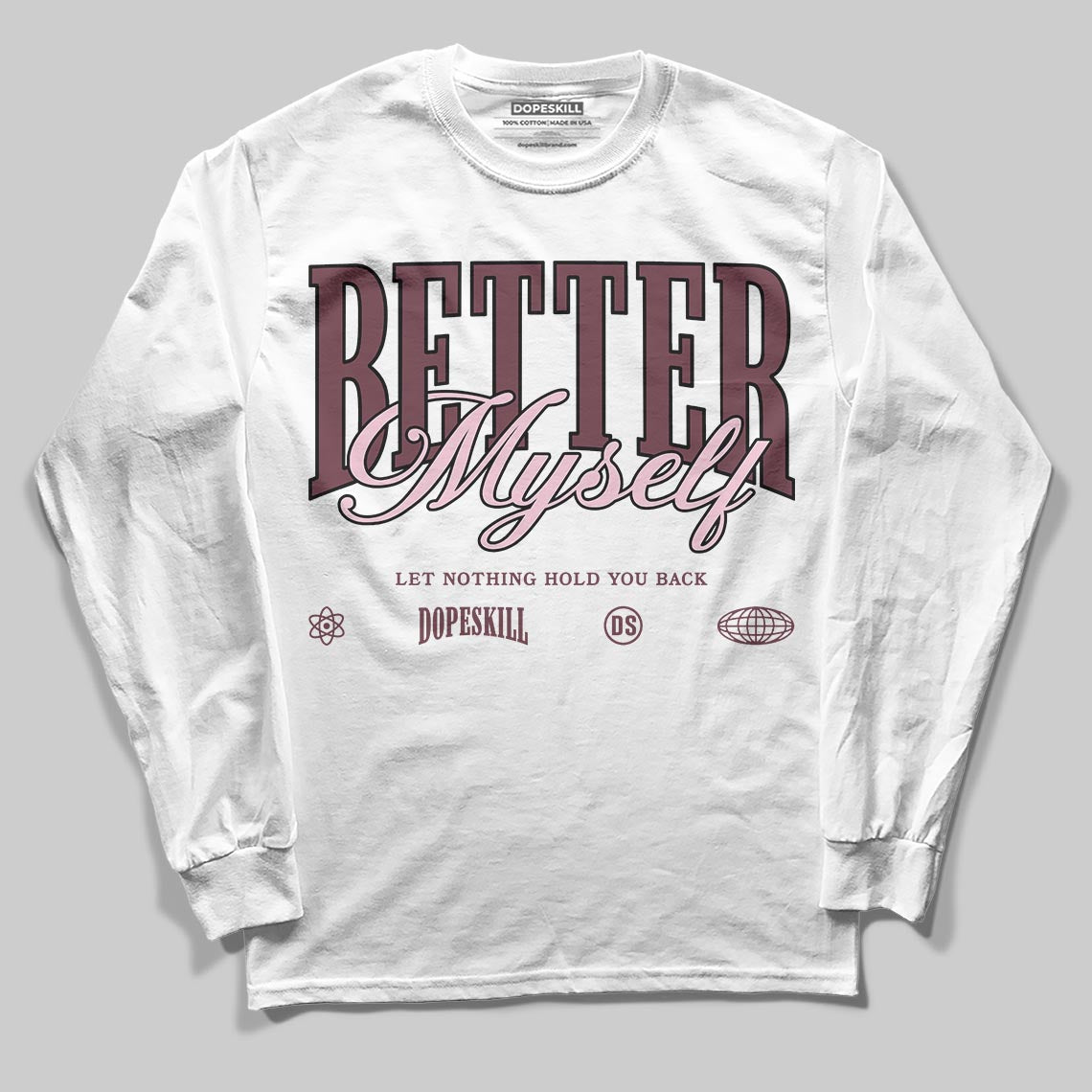 Asics Gel-Cumulus 16 "Port Royal" DopeSkill Long Sleeve T-Shirt Better Myself Graphic Streetwear - White