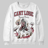 Adidas SAMBA OG ‘Collegiate Burgundy’ DopeSkill Sweatshirt Cant Lose Graphic Streetwear - White