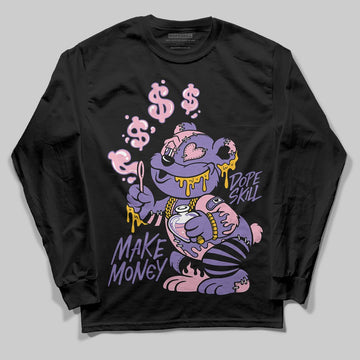 Jordan 11 "Mojave" DopeSkill Long Sleeve T-Shirt Make Money Graphic Streetwear - Black