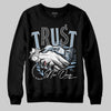 Jordan 40 “Blue Suede” DopeSkill Sweatshirt Trust No One Graphic Streetwear - Black