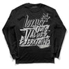 Dunk Low Cool Grey DopeSkill Long Sleeve T-Shirt LOVE Graphic Streetwear - Black