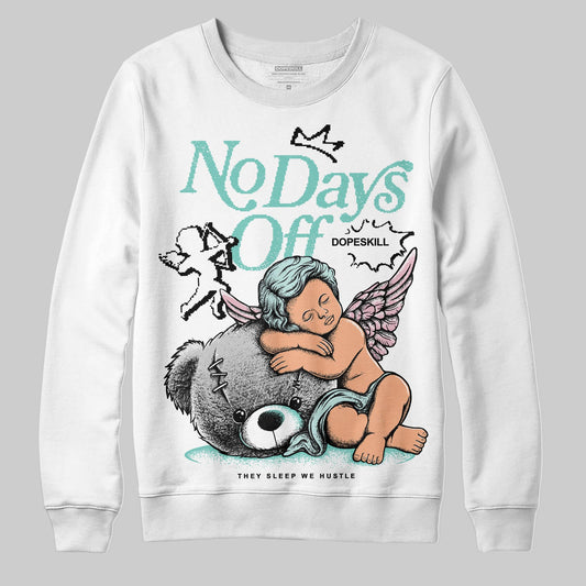Jordan 11 Low "Igloo" DopeSkill Sweatshirt New No Days Off Graphic Streetwear - White