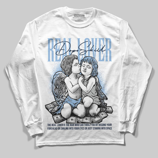 Asics Gel-Cumulus 16 Wash/Independence Blue DopeSkill Long Sleeve T-Shirt Real Lover Graphic Streetwear - White