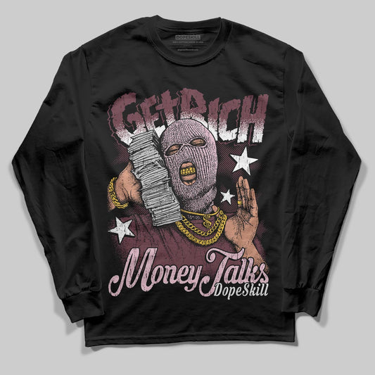 Asics Gel-Cumulus 16 "Port Royal" DopeSkill Long Sleeve T-Shirt Get Rich Graphic Streetwear - Black