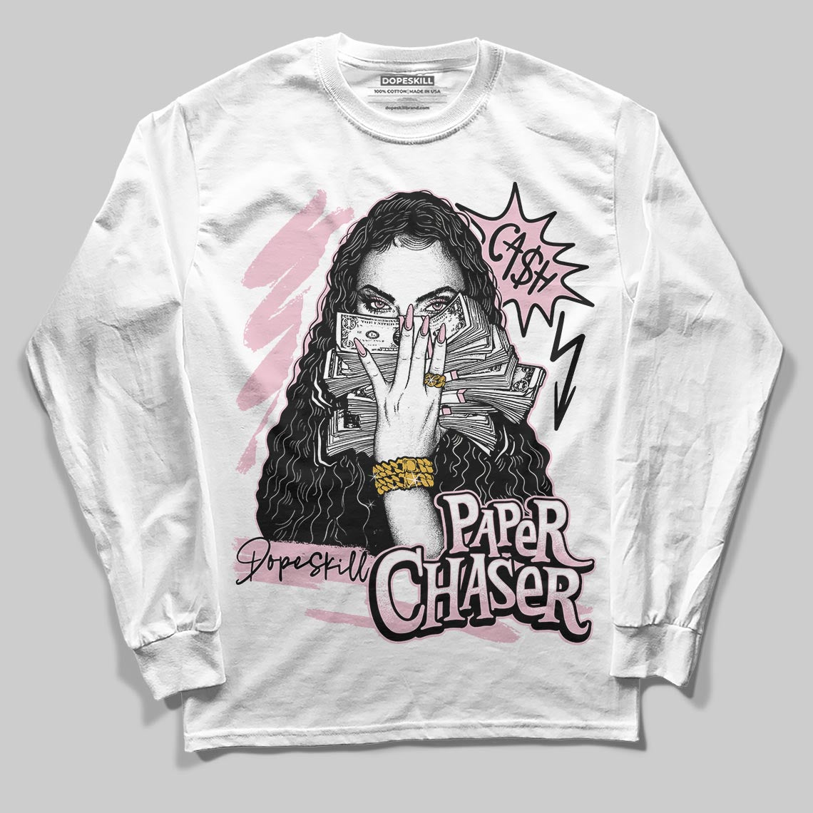 Jordan 5 OG “35th Anniversary” DopeSkill Long Sleeve T-Shirt NPC Graphic Streetwear - White