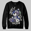 Jordan 1 Retro Low OG Zion Williamson Voodoo Alternate DopeSkill Sweatshirt Smile Through The Pain Graphic Streetwear - Black