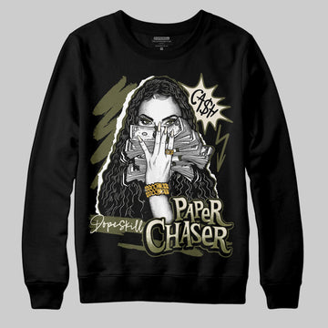 Jordan 3 “Medium Olive” aka “Family Affair” DopeSkill Sweatshirt NPC Graphic Streetwear - Black