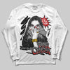 Jordan 3 OG “Black Cement” DopeSkill Long Sleeve T-Shirt NPC Graphic Streetwear - White