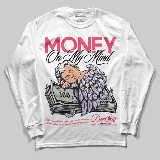 Jordan 5 Low “Peanut Butter Jelly” DopeSkill Long Sleeve T-Shirt MOMM Graphic Streetwear - White
