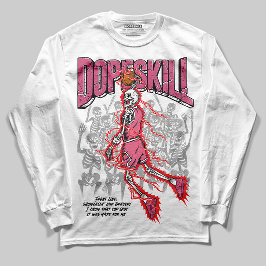 Diesel Pink S - Serendipity Pro-X1 Trainers DopeSkill Long Sleeve T-Shirt Thunder Dunk Graphic Streetwear - White