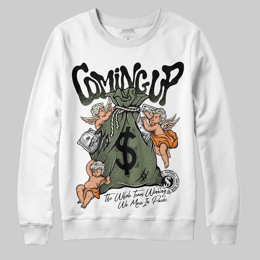 Jordan 4 Retro OG SP Undefeated (2025) DopeSkill Sweatshirt Money Bag Coming Up Graphic Streetwear - White 