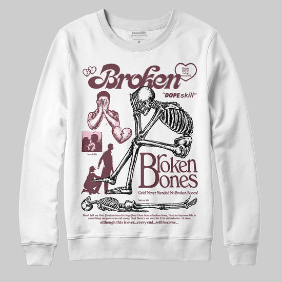 Asics Gel-Cumulus 16 "Port Royal" DopeSkill Sweatshirt Broken Bones Graphic Streetwear - White 