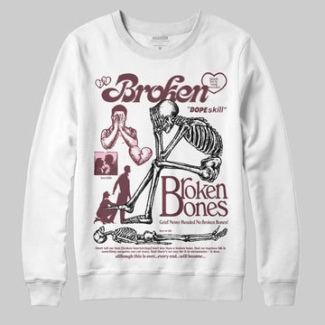 Asics Gel-Cumulus 16 "Port Royal" DopeSkill Sweatshirt Broken Bones Graphic Streetwear - White 