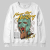 SB Dunk Low Rodeo Tourmaline DopeSkill Sweatshirt Never Stop Hustling Graphic Streetwear - WHite