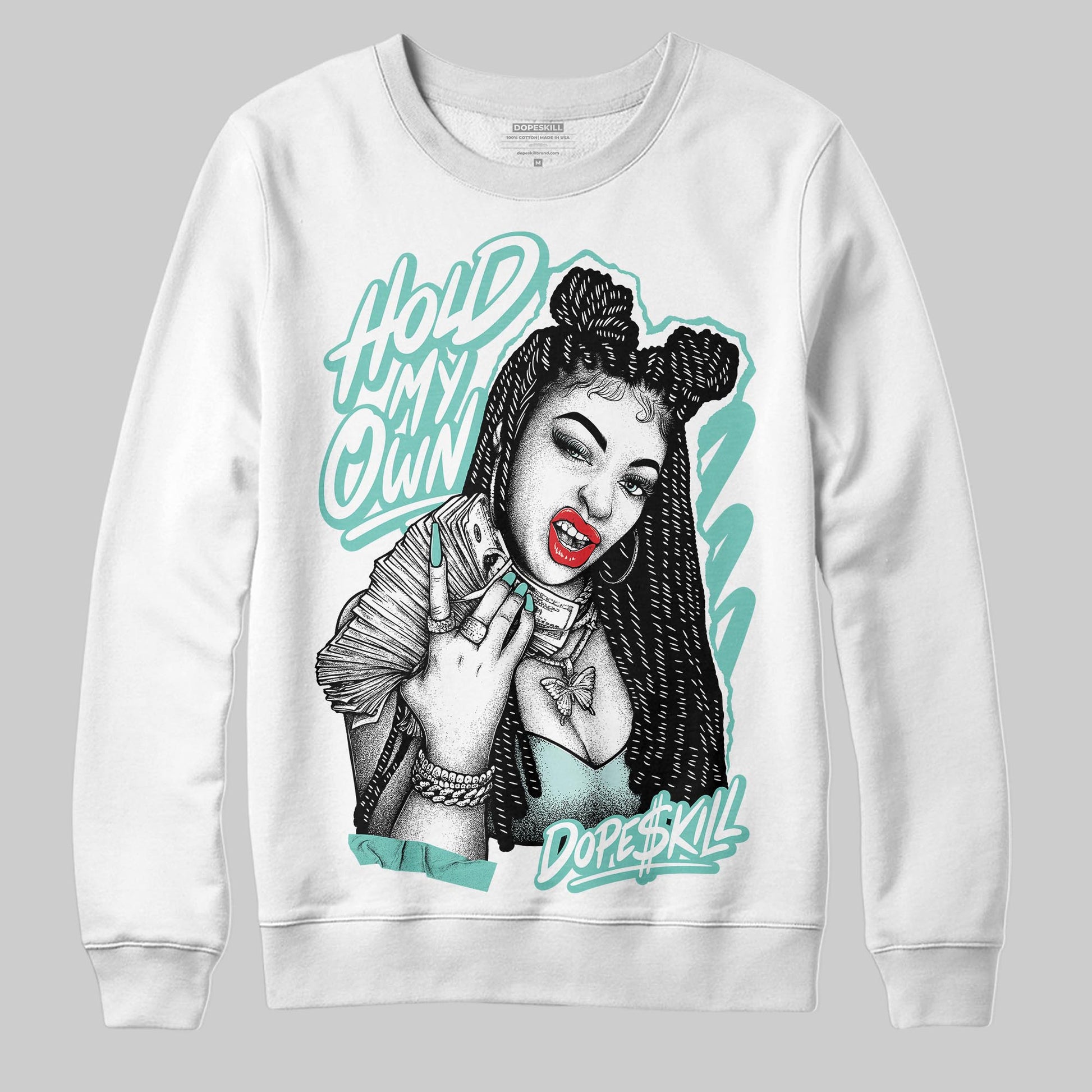 Jordan 11 Low "Igloo" DopeSkill Sweatshirt New H.M.O Graphic Streetwear- White