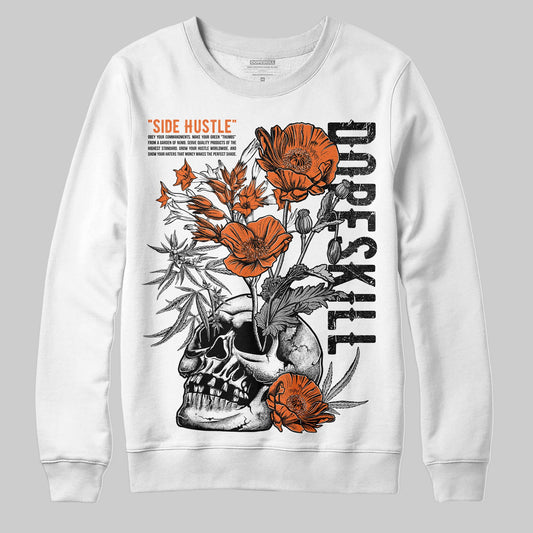 Jordan 1 Retro High OG Shattered Backboard (2025) DopeSkill Sweatshirt Side Hustle Graphic Streetwear - White 