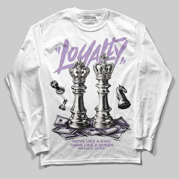 Jordan 10 WMNS “Hydrangeas” DopeSkill Long Sleeve T-Shirt Loyalty Graphic Streetwear - White 