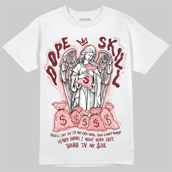 Jordan 3 Retro Valentine's Day Treat Yourself (2025) DopeSkill T-Shirt Angels Graphic Streetwear - White 