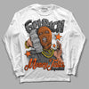 Jordan 3 Retro 'Fear Pack' DopeSkill Long Sleeve T-Shirt Get Rich Graphic Streetwear  - White