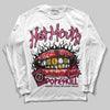 Diesel Pink S - Serendipity Pro-X1 Trainers DopeSkill Long Sleeve T-Shirt Hot Mouth Graphic Streetwear - White 