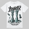 Black and White Sneakers DopeSkill T-Shirt Loyalty Graphic Streetwear - White