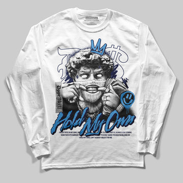 Jordan 3 "Midnight Navy" DopeSkill Long Sleeve T-Shirt New Hold My Own Graphic Streetwear - White