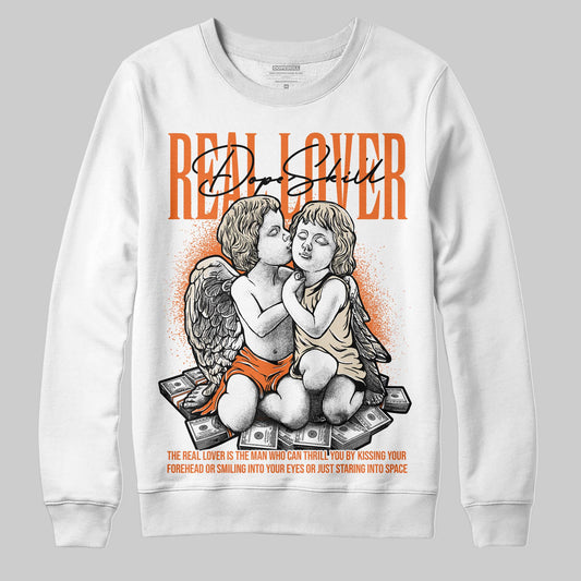 Jordan 3 “Starfish” DopeSkill Sweatshirt Real Lover Graphic Streetwear - White 