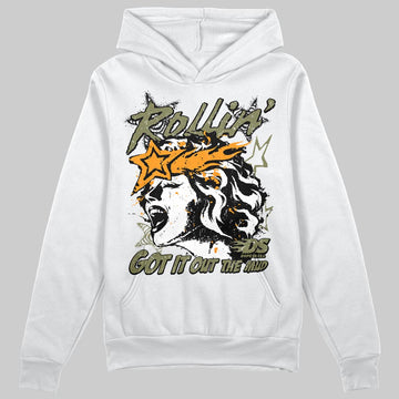 Olive Sneakers DopeSkill Hoodie Got It Out The Mud Graphic Streetwear - White 