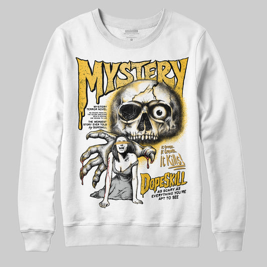 Jordan 12 "Phantom" DopeSkill Sweatshirt Mystery Ghostly Grasp Graphic Streetwear - White