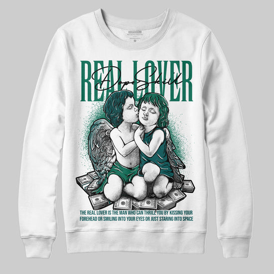 ASICS Gel-1130 'White Dark Neptune' DopeSkill Sweatshirt Real Lover Graphic Streetwear - White