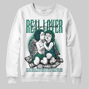 ASICS Gel-1130 'White Dark Neptune' DopeSkill Sweatshirt Real Lover Graphic Streetwear - White