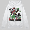 Bred Velvet 11s DopeSkill Hoodie Sweatshirt Born To Be Rich Graphic