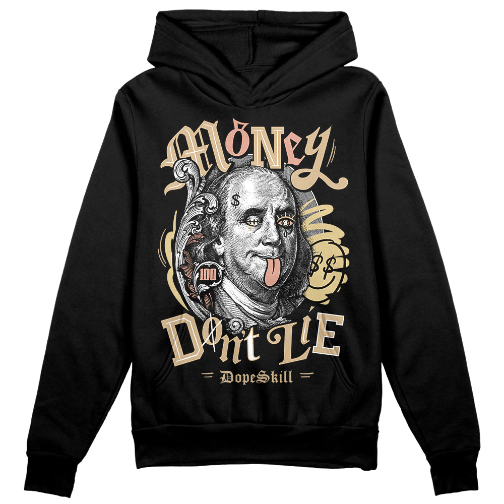 TAN Sneakers DopeSkill Hoodie Sweatshirt Money Don't Lie Graphic Streetwear - black