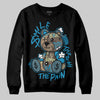 Jordan 3 GS “We Outside” DopeSkill Sweatshirt Smile Through The Pain Graphic Streetwear - Black