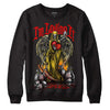 Jordan 4 Thunder DopeSkill Sweatshirt New I'm Loving It Graphic Streetwear - Black