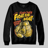 Yellow Sneakers DopeSkill Sweatshirt Fight For Right Graphic Streetwear - Black