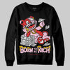 Awake NY x Air Jordan 5 Arctic Pink DopeSkill Sweatshirt Born To Be Rich Graphic Streetwear - black