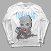 Dunk Low ‘Pure Platinum’ DopeSkill Long Sleeve T-Shirt Money Talks Graphic Streetwear - White