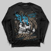 Jordan 3 GS “We Outside” DopeSkill Long Sleeve T-Shirt Drip Season Graphic Streetwear - Black