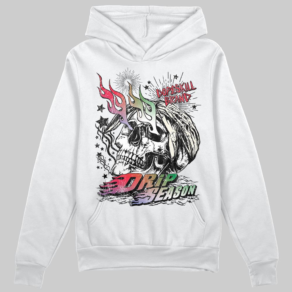 Jordan 11 Retro 285 Atlanta DopeSkill Hoodie Sweatshirt Drip Season Graphic Streetwear - White