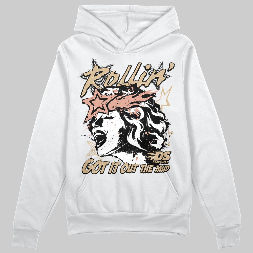 TAN Sneakers DopeSkill Hoodie Got It Out The Mud Graphic Streetwear - White