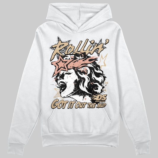 TAN Sneakers DopeSkill Hoodie Got It Out The Mud Graphic Streetwear - White
