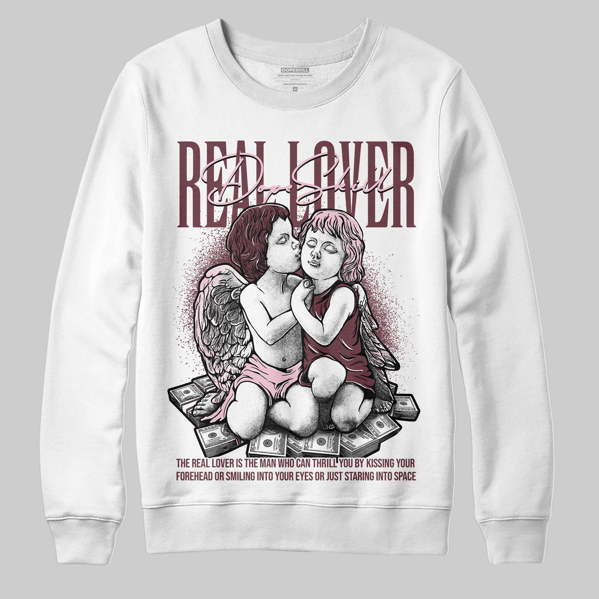 Asics Gel-Cumulus 16 "Port Royal" DopeSkill Sweatshirt Real Lover Graphic Streetwear - White